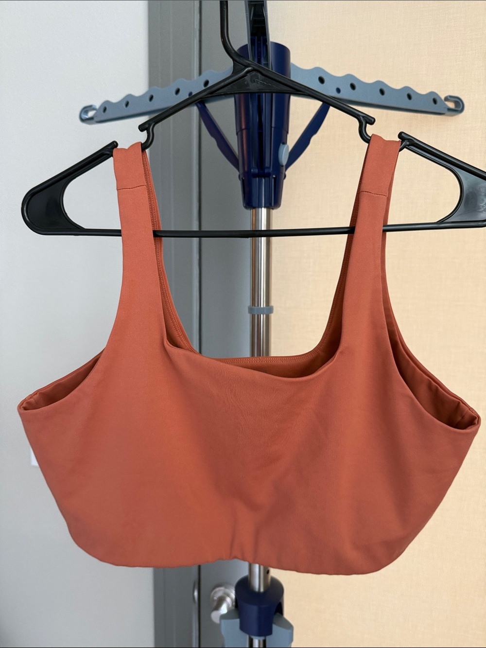Girlfriend Collective Dylan Tank Bra Longline Sports Bra XXL Terracotta